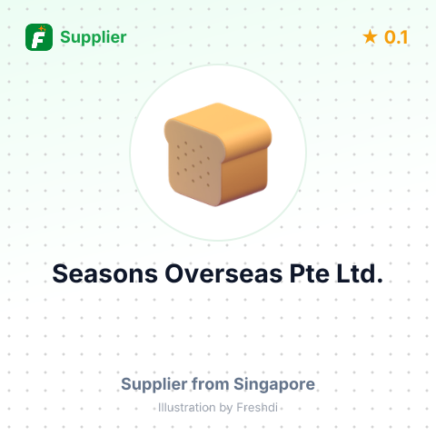 Seasons Overseas Pte Ltd. – summary card, no photo uploaded yet