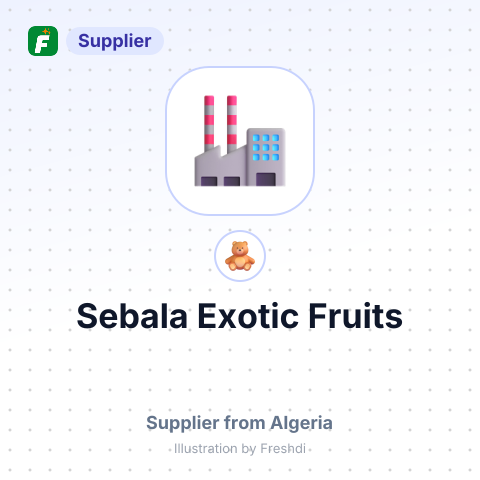 Sebala Exotic Fruits – summary card, no photo uploaded yet