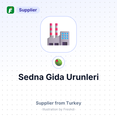 Sedna Gida Urunleri – summary card, no photo uploaded yet