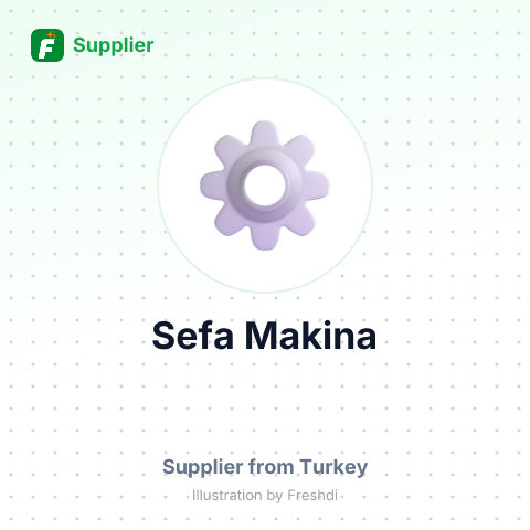 Sefa Makina – summary card, no photo uploaded yet