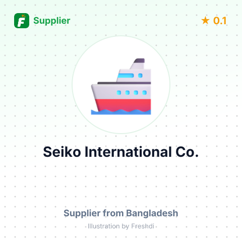 Seiko International Co.  – summary card, no photo uploaded yet