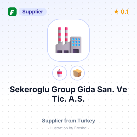 Sekeroglu Group Gida San. Ve Tic. A.S. – summary card, no photo uploaded yet