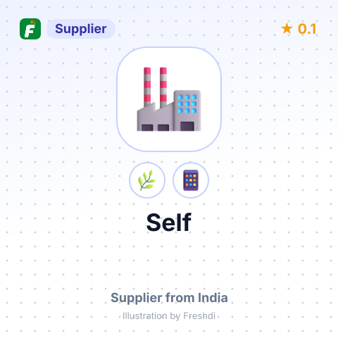 Self  – summary card, no photo uploaded yet