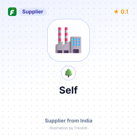 Self  – summary card, no photo uploaded yet