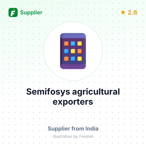 Semifosys agricultural exporters – summary card, no photo uploaded yet