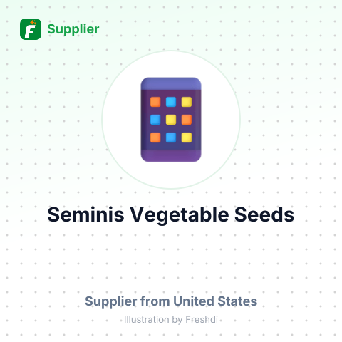 Seminis Vegetable Seeds – summary card, no photo uploaded yet