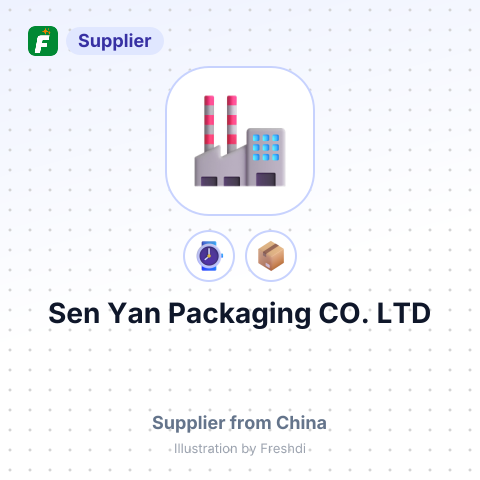 Sen Yan Packaging CO., LTD – summary card, no photo uploaded yet