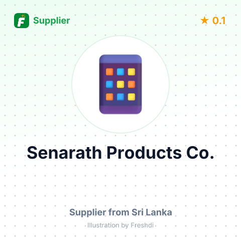 Senarath Products Co.  – summary card, no photo uploaded yet