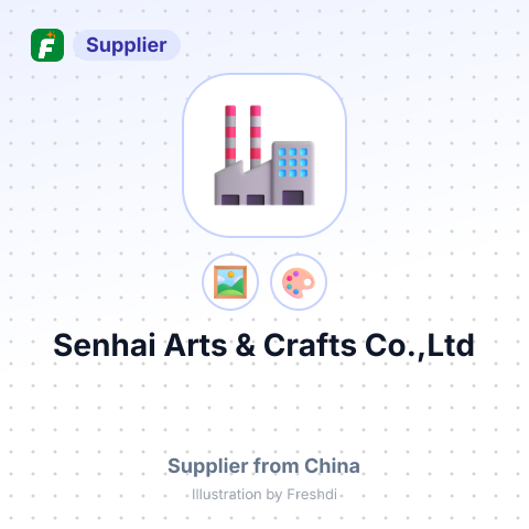 Senhai Arts & Crafts Co.,Ltd – summary card, no photo uploaded yet