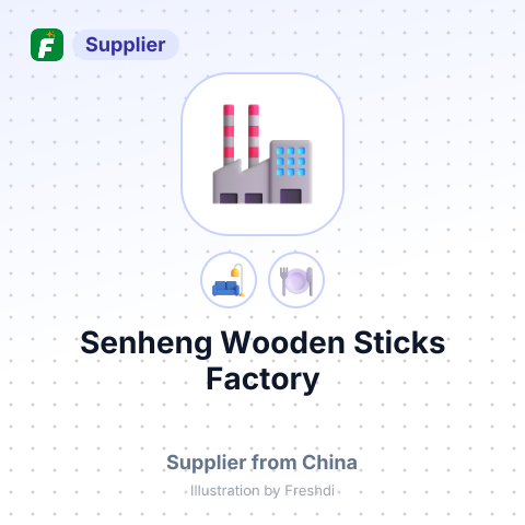 Senheng Wooden Sticks Factory – summary card, no photo uploaded yet