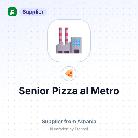 Senior Pizza al Metro – summary card, no photo uploaded yet