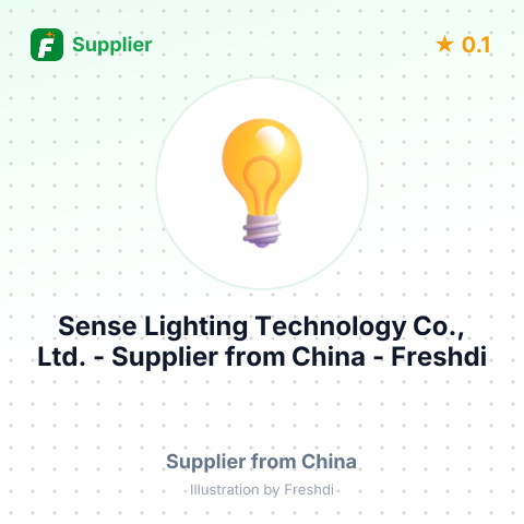 Sense Lighting Technology Co., Ltd.  – summary card, no photo uploaded yet