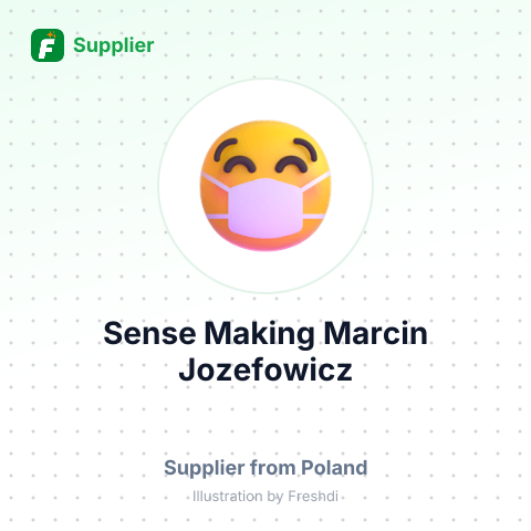 Sense Making Marcin Jozefowicz – summary card, no photo uploaded yet