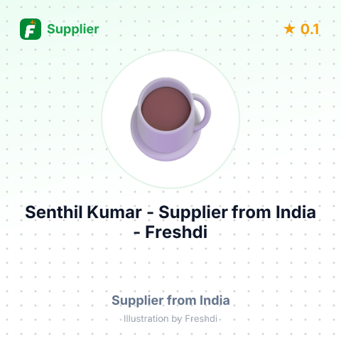 Senthil Kumar   – summary card, no photo uploaded yet