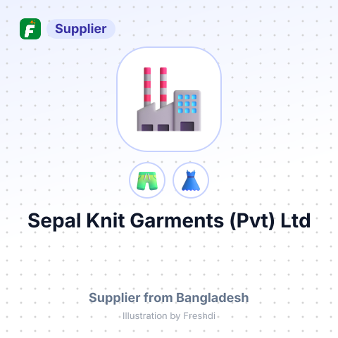 Sepal Knit Garments (Pvt) Ltd – summary card, no photo uploaded yet