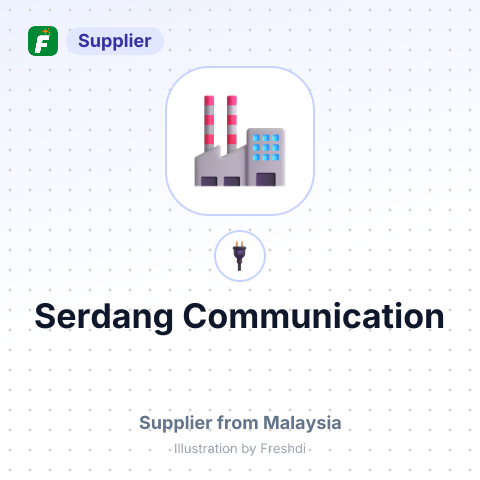 Serdang Communication – summary card, no photo uploaded yet