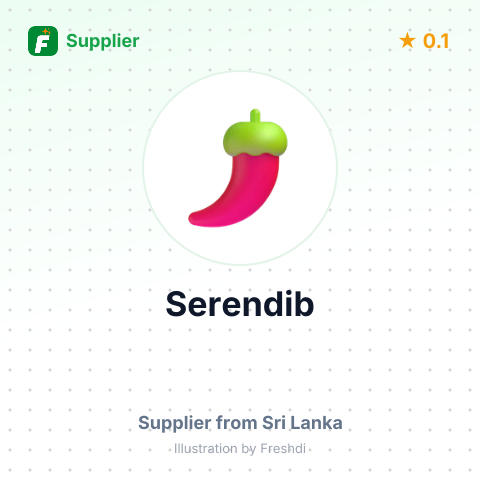 Serendib  – summary card, no photo uploaded yet