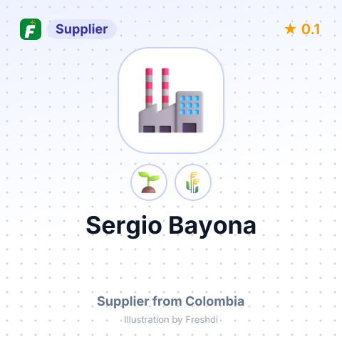 Sergio Bayona  – summary card, no photo uploaded yet