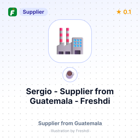 Sergio  – summary card, no photo uploaded yet