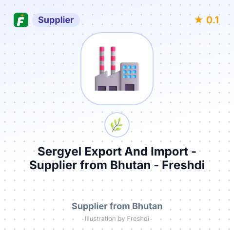 Sergyel Export And Import  – summary card, no photo uploaded yet