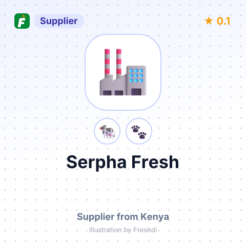 Serpha Fresh  – summary card, no photo uploaded yet