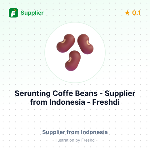 Serunting Coffe Beans  – summary card, no photo uploaded yet