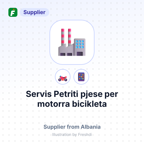 Servis Petriti pjese per motorra bicikleta – summary card, no photo uploaded yet