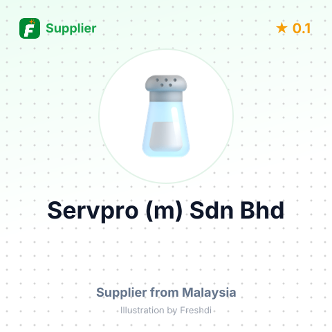 Servpro (m) Sdn Bhd  – summary card, no photo uploaded yet