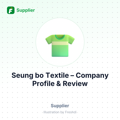 Seung bo Textile – summary card, no photo uploaded yet