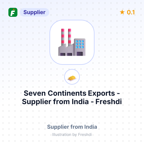 Seven Continents Exports  – summary card, no photo uploaded yet