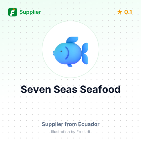 Seven Seas Seafood  – summary card, no photo uploaded yet