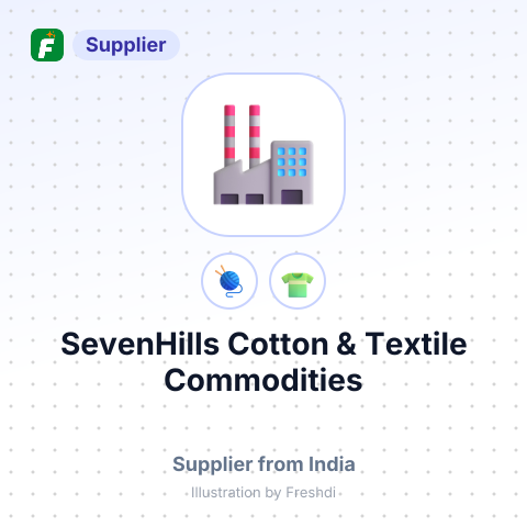 SevenHills Cotton & Textile Commodities – summary card, no photo uploaded yet