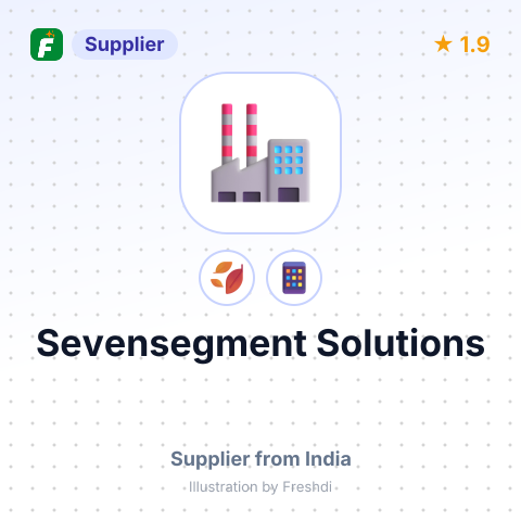 Sevensegment Solutions – summary card, no photo uploaded yet