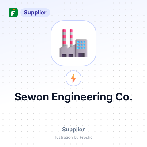 Sewon Engineering Co. – summary card, no photo uploaded yet
