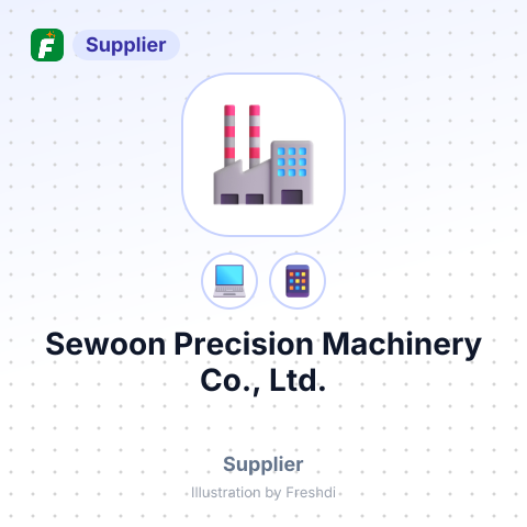 Sewoon Precision Machinery Co., Ltd. – summary card, no photo uploaded yet