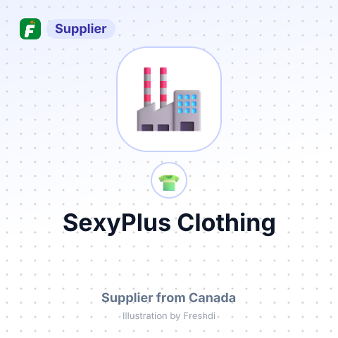 SexyPlus Clothing – summary card, no photo uploaded yet