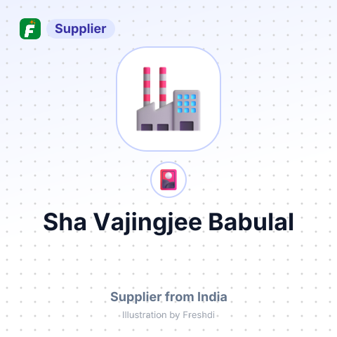 Sha Vajingjee Babulal – summary card, no photo uploaded yet