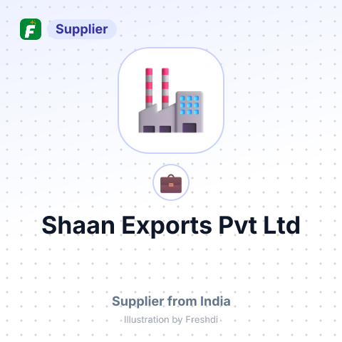 Shaan Exports Pvt Ltd – summary card, no photo uploaded yet