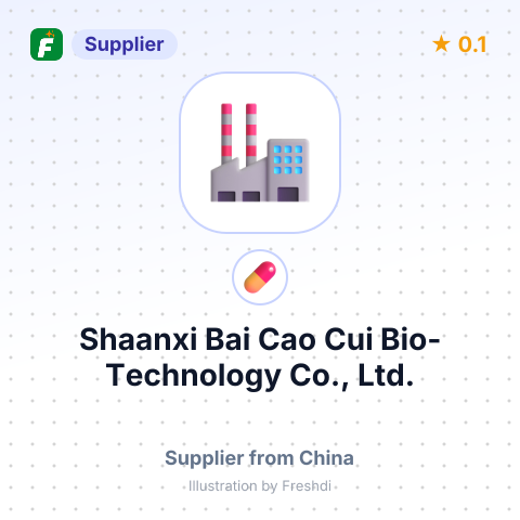 Shaanxi Bai Cao Cui Bio-Technology Co., Ltd.  – summary card, no photo uploaded yet