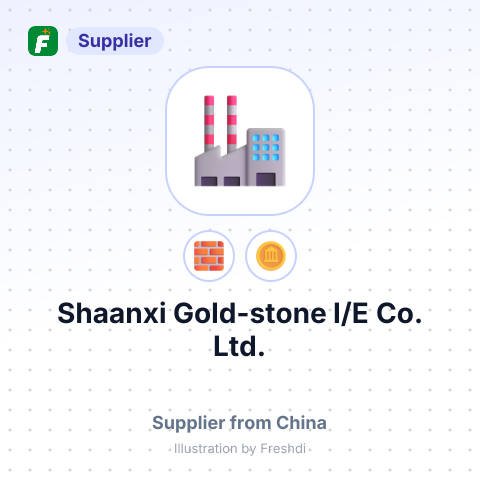 Shaanxi Gold-stone I/E Co.,Ltd. – summary card, no photo uploaded yet