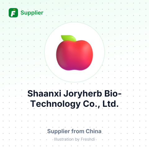 Shaanxi Joryherb Bio-Technology Co., Ltd. – summary card, no photo uploaded yet