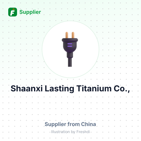 Shaanxi Lasting Titanium Co., – summary card, no photo uploaded yet