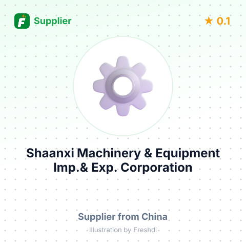 Shaanxi Machinery & Equipment Imp.& Exp. Corporation  – summary card, no photo uploaded yet
