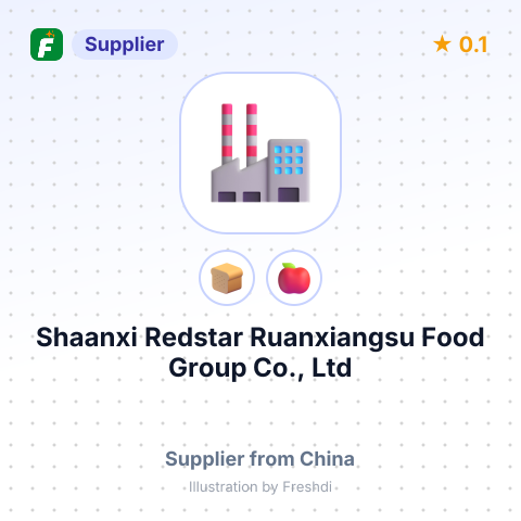 Shaanxi Redstar Ruanxiangsu Food Group Co., Ltd  – summary card, no photo uploaded yet