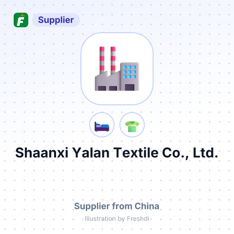 Shaanxi Yalan Textile Co., Ltd. – summary card, no photo uploaded yet