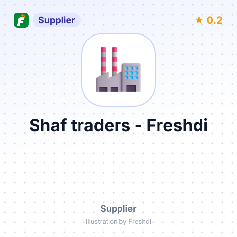 Shaf traders – summary card, no photo uploaded yet