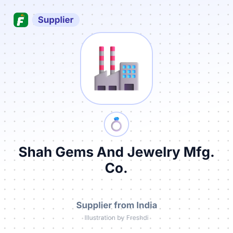 Shah Gems And Jewelry Mfg. Co. – summary card, no photo uploaded yet