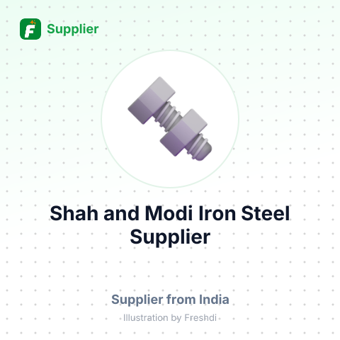 Shah and Modi Iron Steel Supplier – summary card, no photo uploaded yet