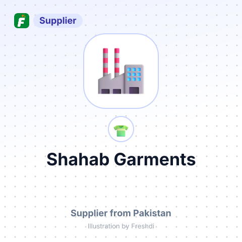 Shahab Garments – summary card, no photo uploaded yet