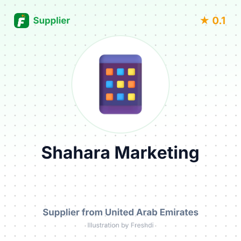 Shahara Marketing  – summary card, no photo uploaded yet